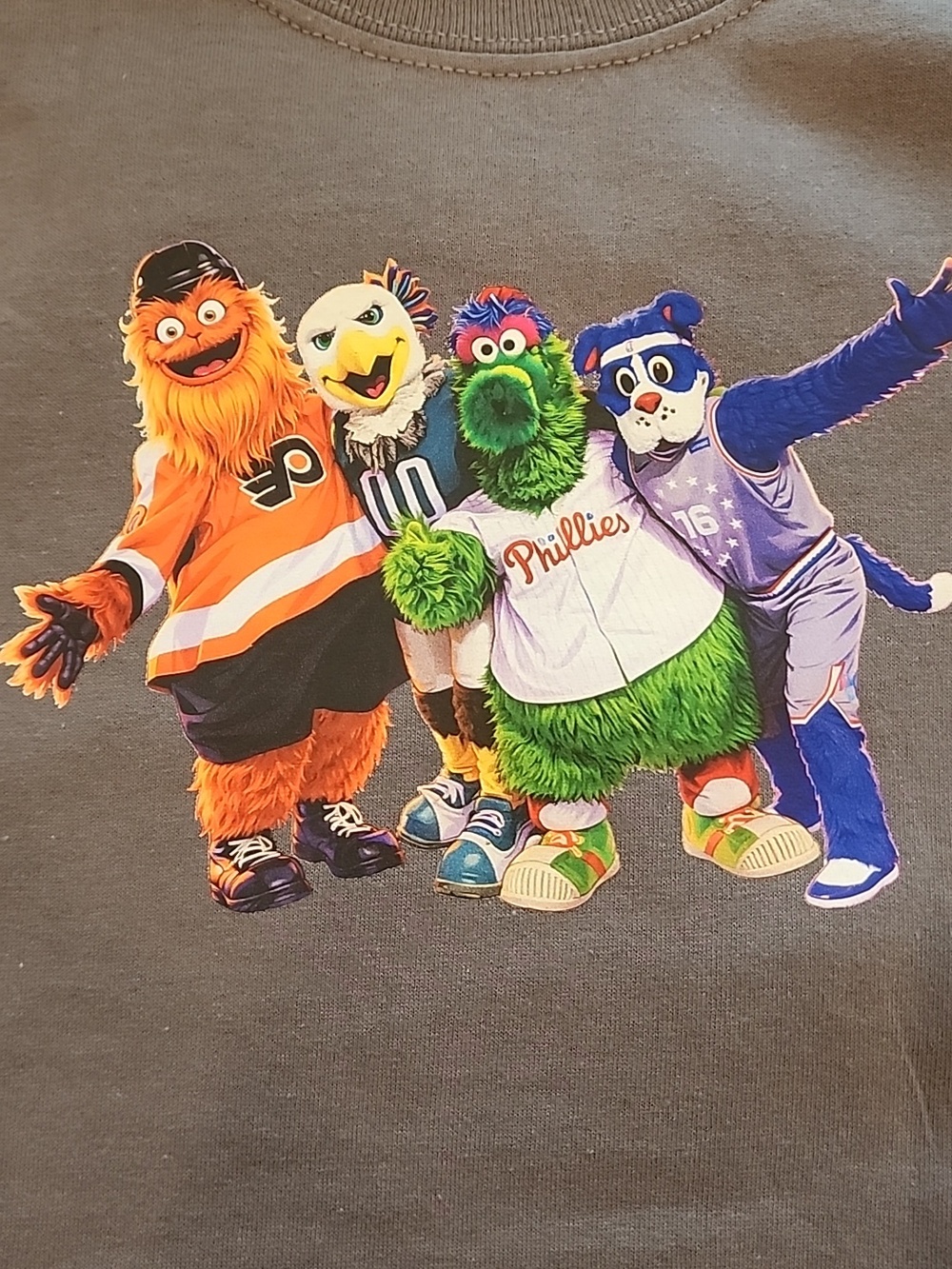 Philly Mascot Crew Tee